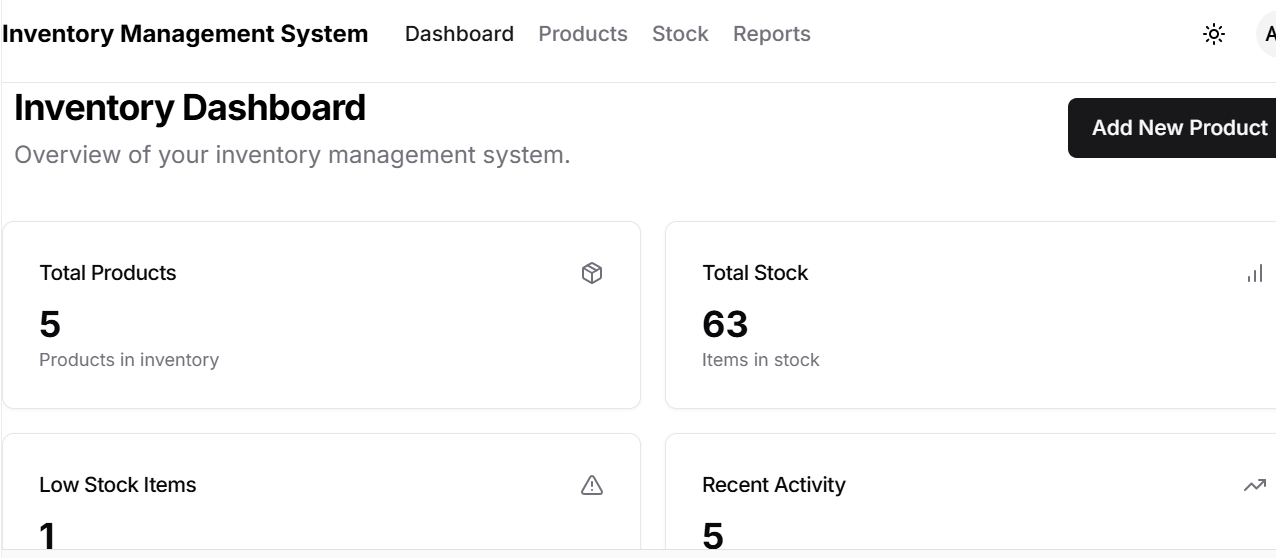 Inventory Management System